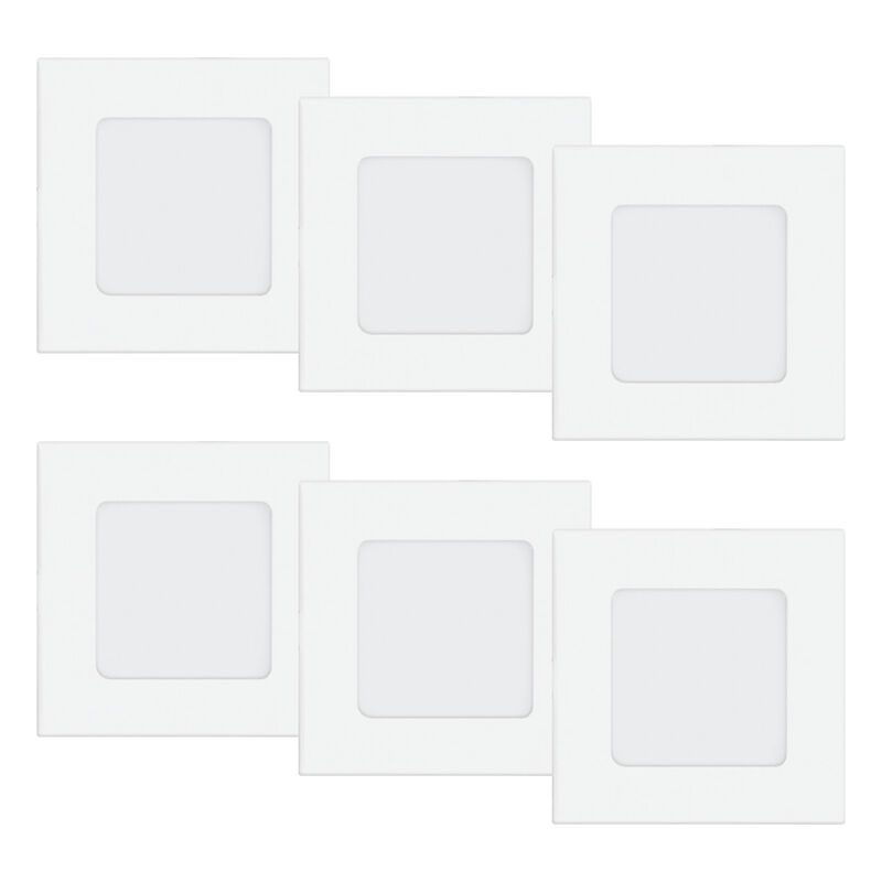 Pack de 6luminarios LED Aksi 18W Empotrable Cua... image number null