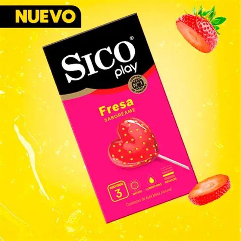 Sico Play Fresa 3pz image number null