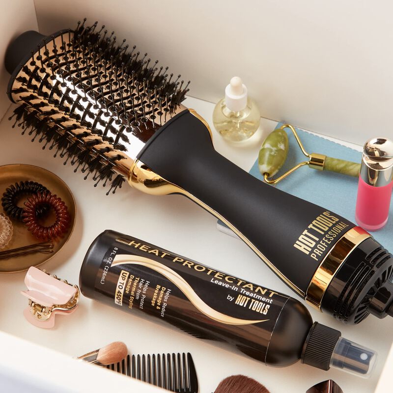 Secador De Pelo Y Voluminizador Hot Tools, Oro ... image number null