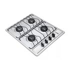 Parrilla A Gas Rivelmex 4Riv-Xmb 4 Quemadores Plateada