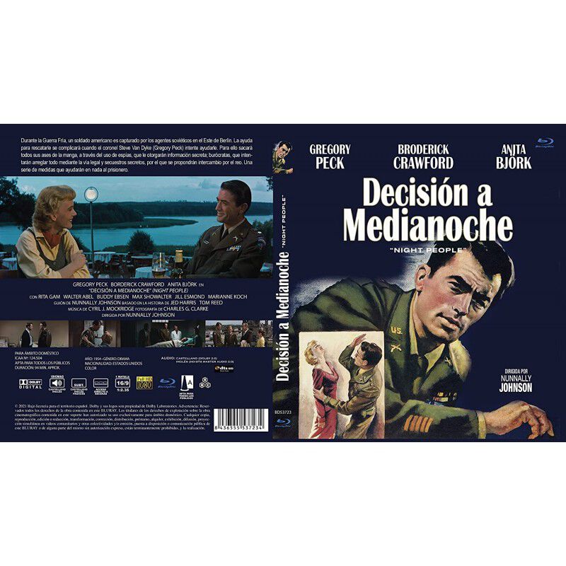 Decisi&oacute;n A Medianoche [blu-ray] (1954) Night Pe... image number null