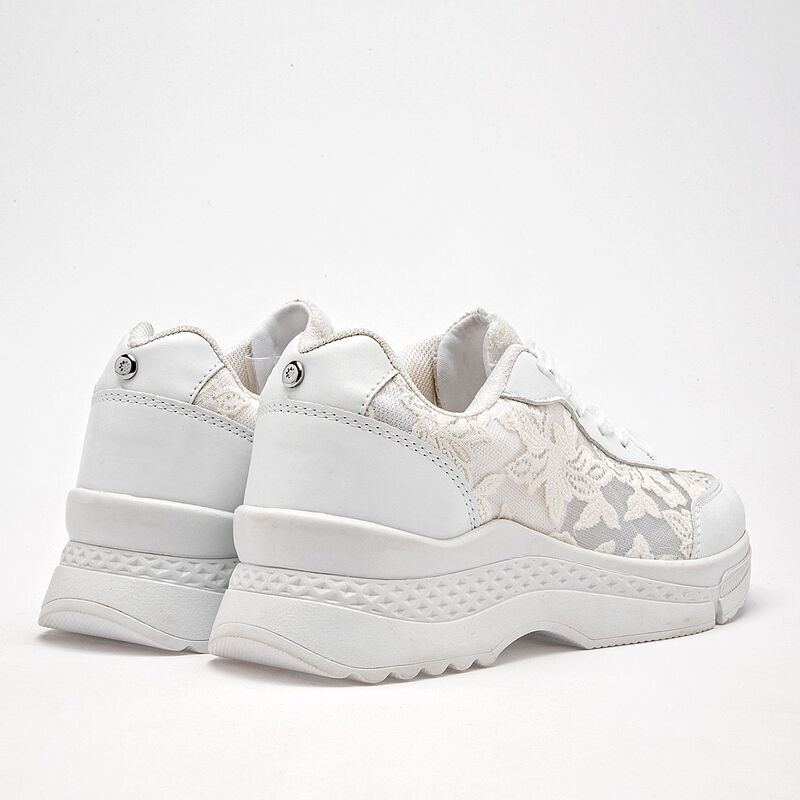 Moramora Tenis urbano para mujer blanco image number null