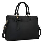 Bolsa Impermeable De Mujer Bolsa Laptop 15.6" Negro