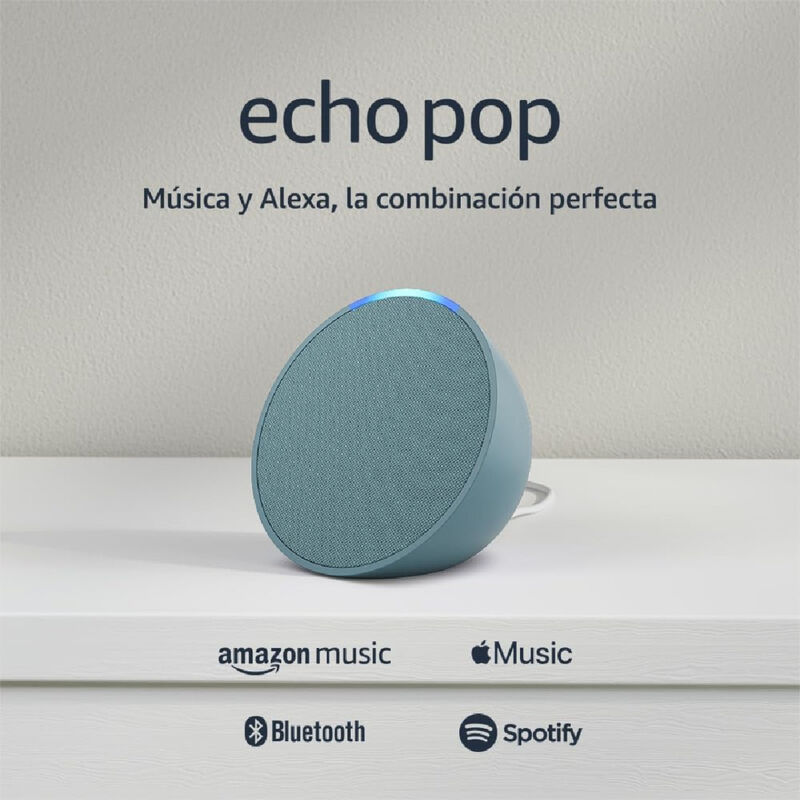Echo Pop Bocina Inteligente Y Compacta Con Soni... image number null