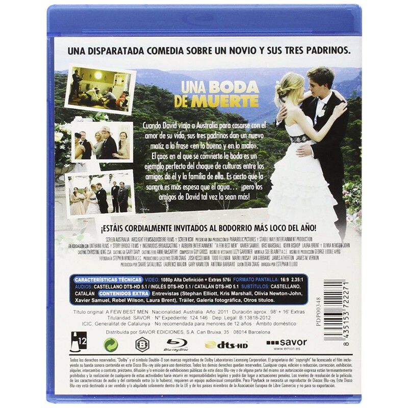 Una Boda De Muerte [blu-ray] (2011) A Few Best ... image number null