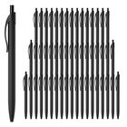 Bol&iacute;grafos Deegtran Pack De 50 De 1.0 mm Tinta Negra Con Click
