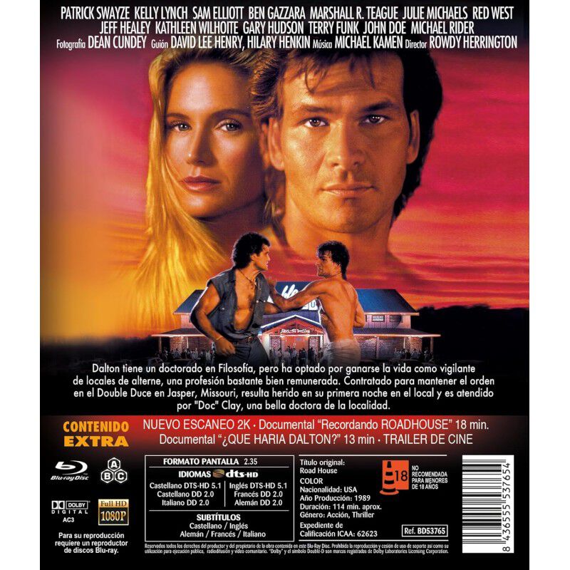 Road House. De Profesi&oacute;n: Duro [blu-ray.] (2024... image number null