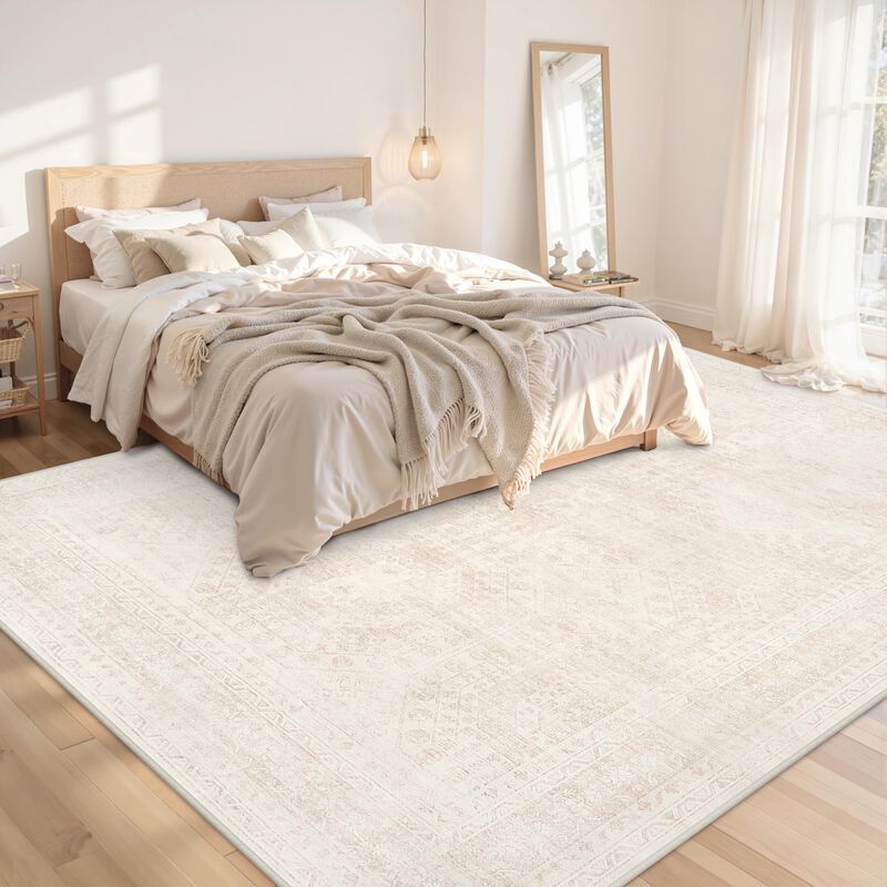 Alfombra De &Aacute;rea Luxturiy 274x183 Cm Beige Lava... image number null