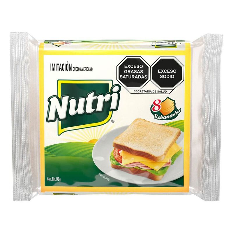 IMITACION QUESO AMER NUTRILECHE 140GR  . image number null
