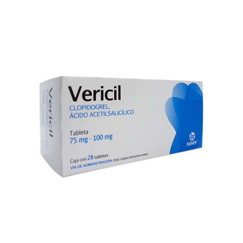 Vericil 75/100 Mg 28 Tableta(s) image number null