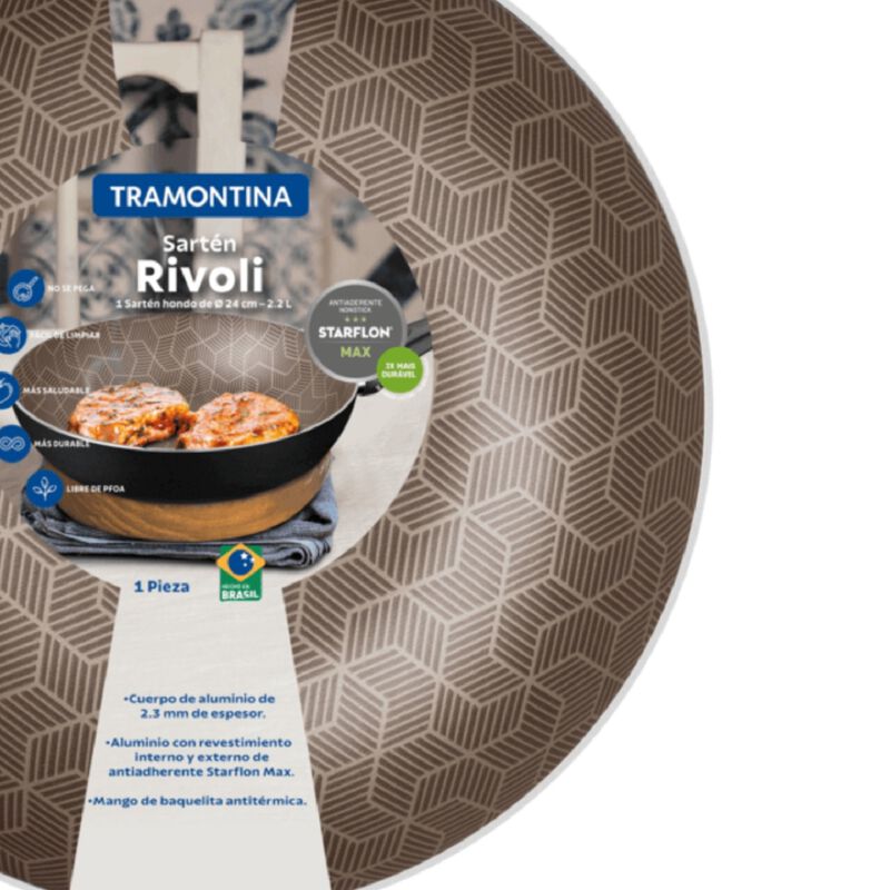 Sartén Honda Tramontina 27817/575 Rivoli 28CM 3... image number null