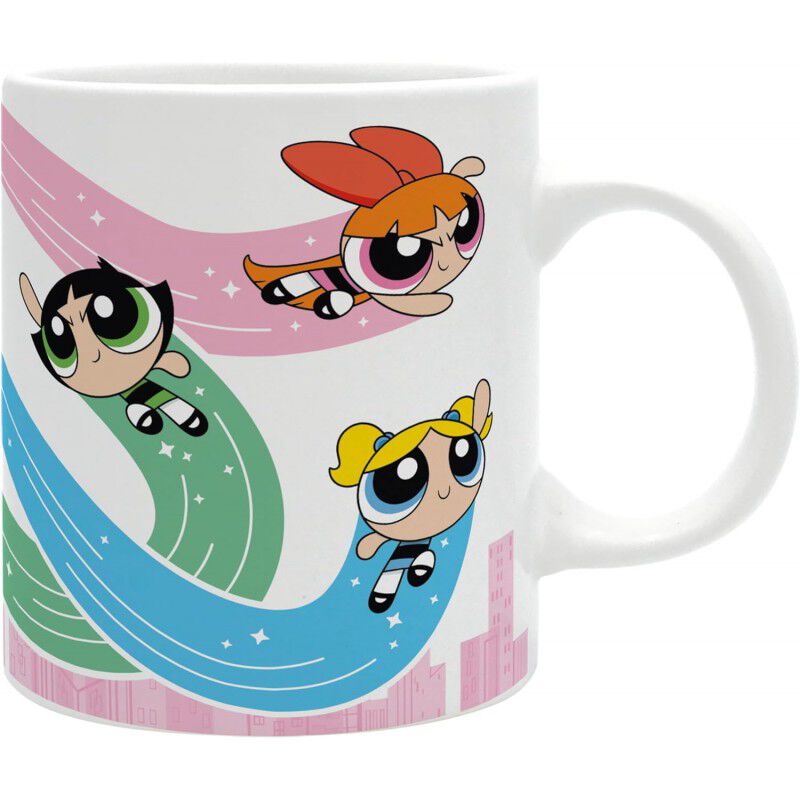 Taza Powerpuff Girls Las Supernenas Volando Cer... image number null