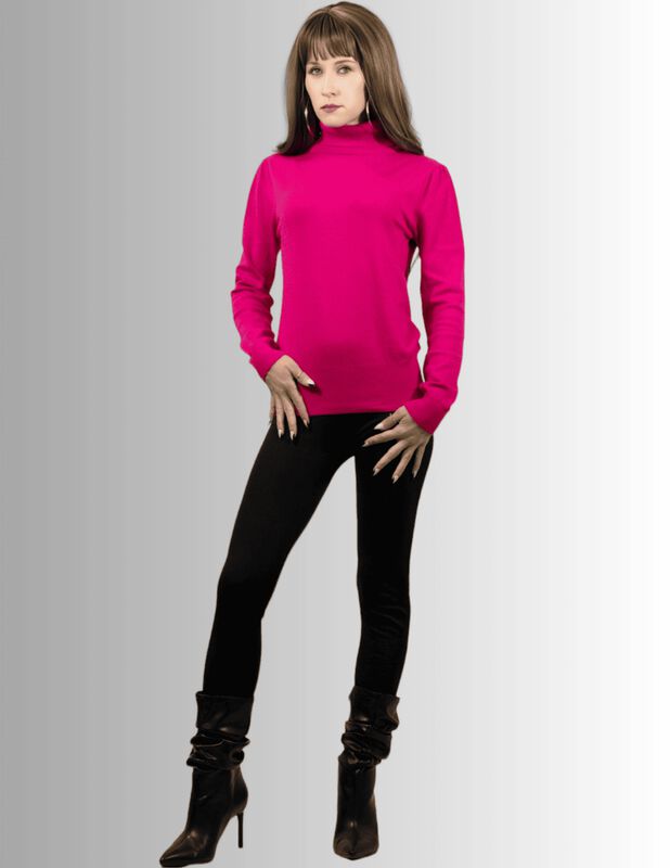 Set De 2 Sueteres Mujer De Cuello Alto Sueteres... image number null