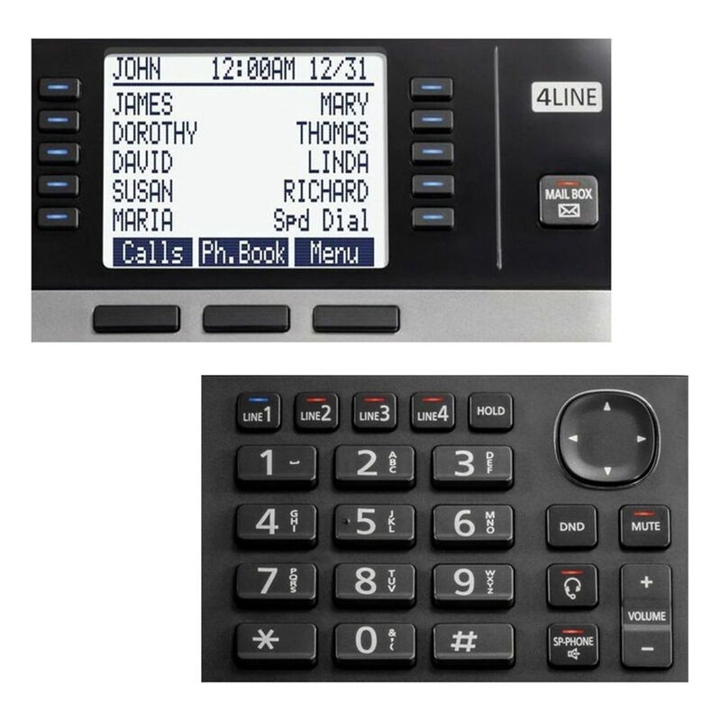 Tel&eacute;fono Inal&aacute;mbrico Panasonic Una Ext KX-TGW42... image number null