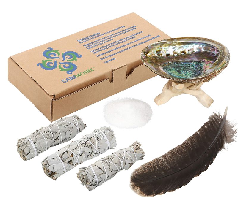 Sage Smudge Kit, Varillas Para Difuminar Salvia... image number null