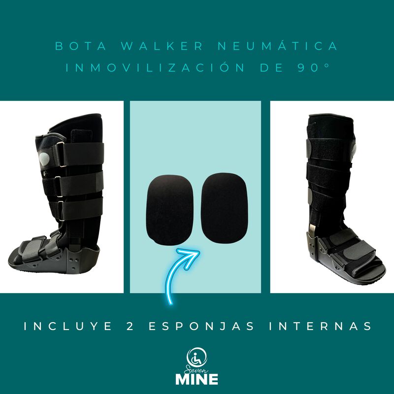 Bota Walker Larga 45cm | Neumática Con Aire Bw-... image number null