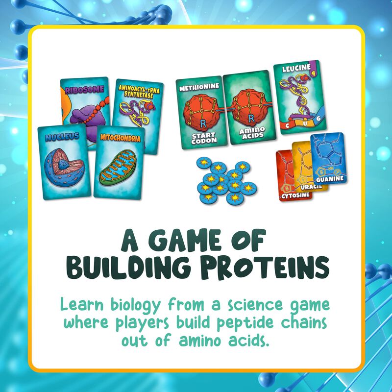 Juego De Cartas Genius Games Peptide: Un Juego ... image number null