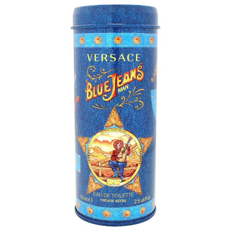 Eau De Toilette Versace Blue Jeans Para Hombre,... image number null