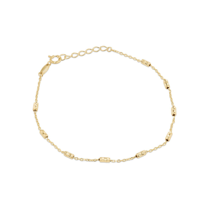 Pulsera De Oro Amarillo 14K (18.5Cm Aprox.) image number null