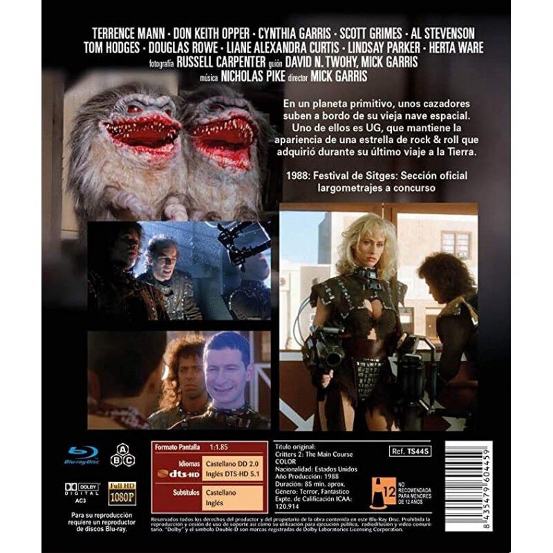 Critters 2 [blu-ray] (1988) Critters 2: The Mai... image number null