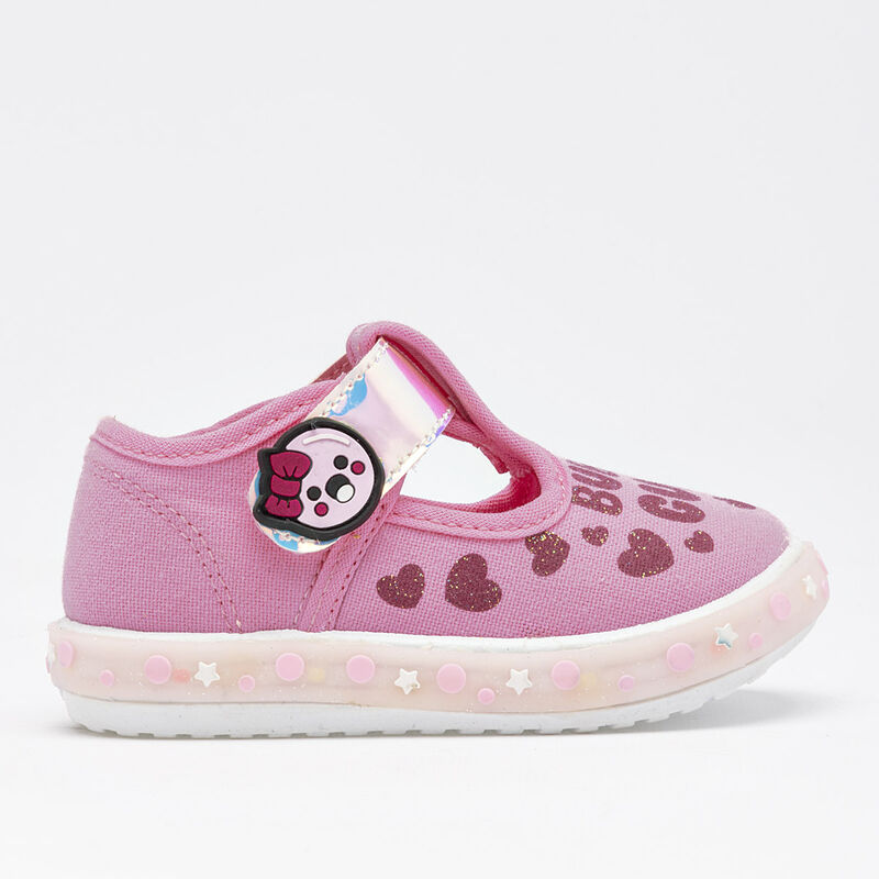 Bubble Gummers Zapatitos para beb&eacute; ni&ntilde;a rosa, c... image number null