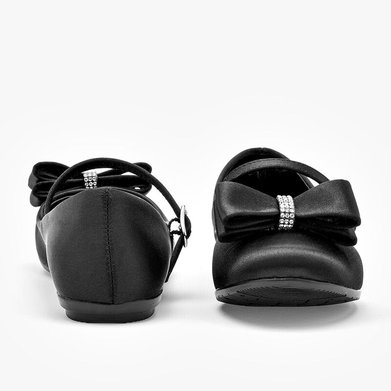 Miss Pink Zapato para ni&ntilde;a negro satin image number null