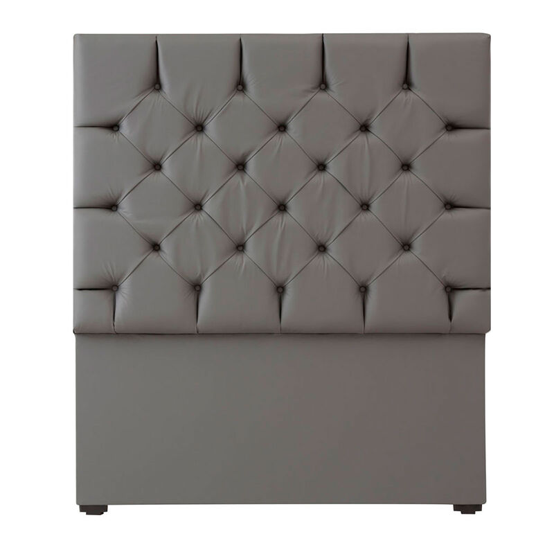 Cabecera King Size Dicasa Calgary Gris Rata image number null