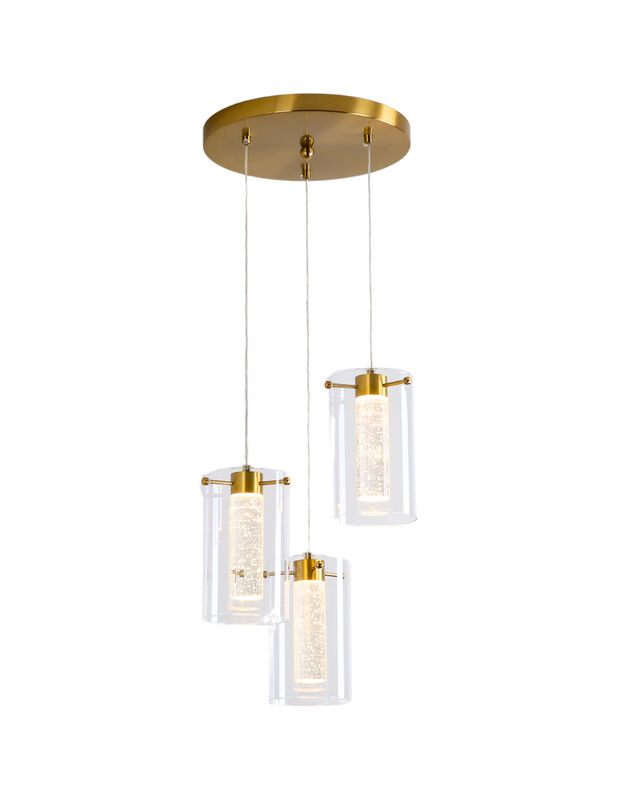 L&aacute;mpara de techo Mil Luces NICE II 3L image number null