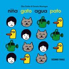 Ni&ntilde;a gato agua pato