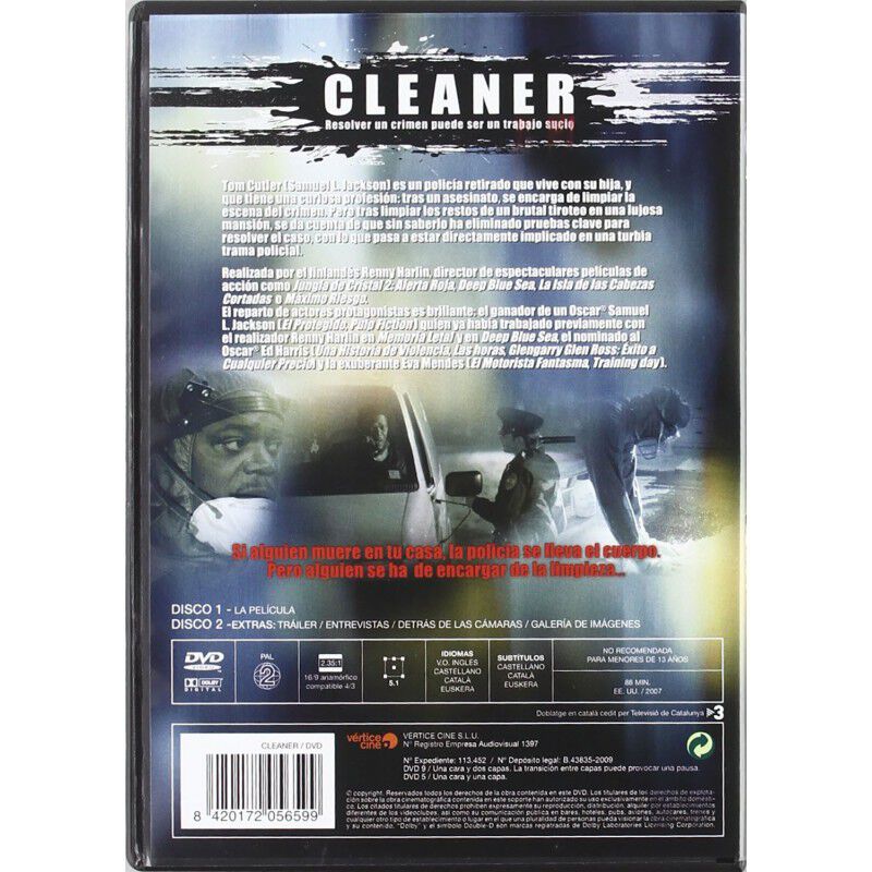 Cleaner Dvd image number null