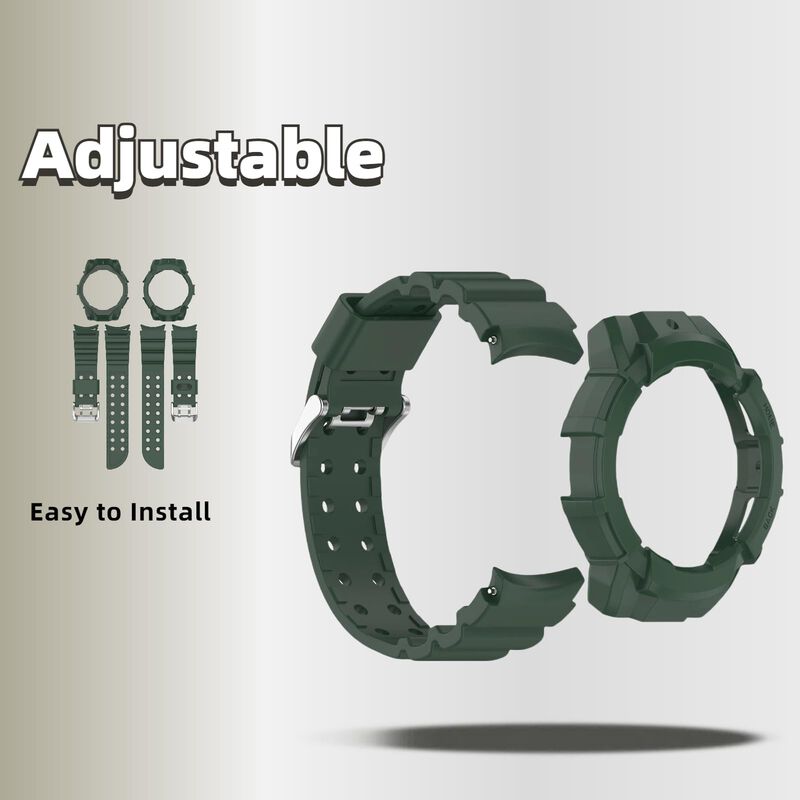 Correa QHBAMD para Galaxy Watch 7 de 40mm, Sili... image number null