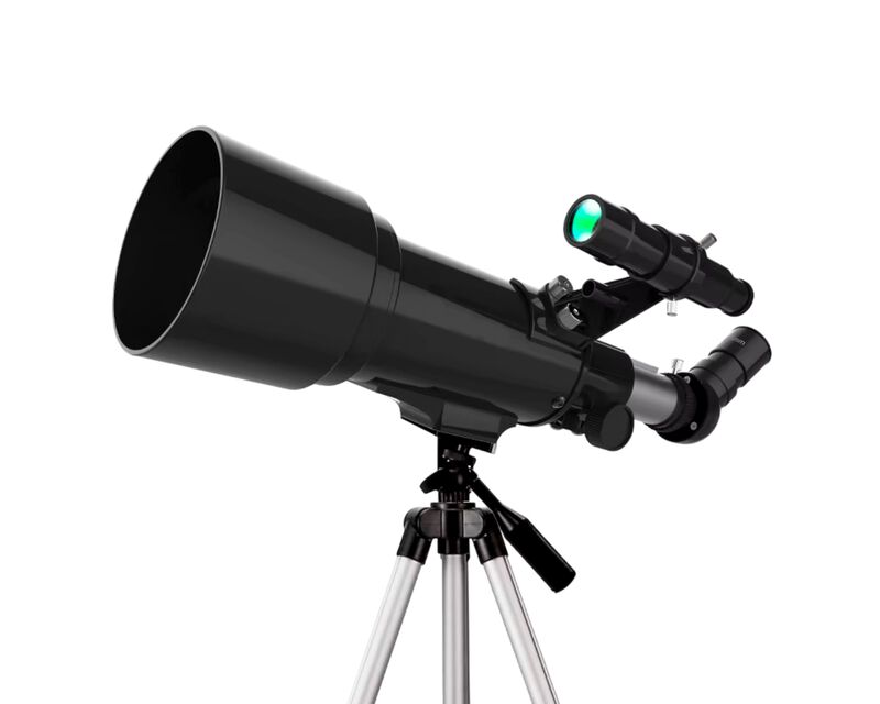 Telescopio Astron&oacute;mico 70 mm, Tr&iacute;pode 70&ndash;136 cm... image number null