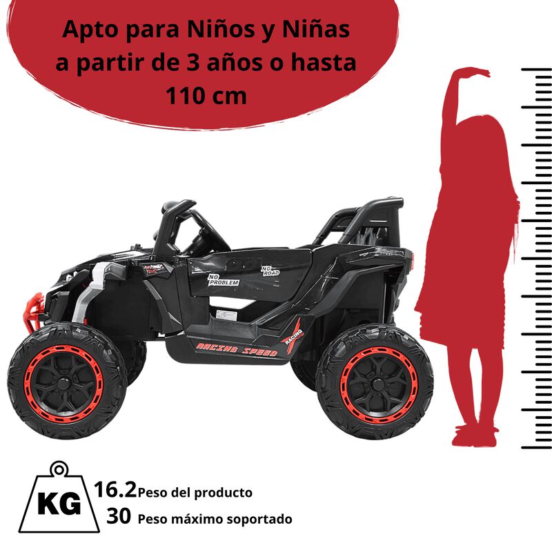 Montable Electrico Speed para Ni&ntilde;os Control Rem... image number null
