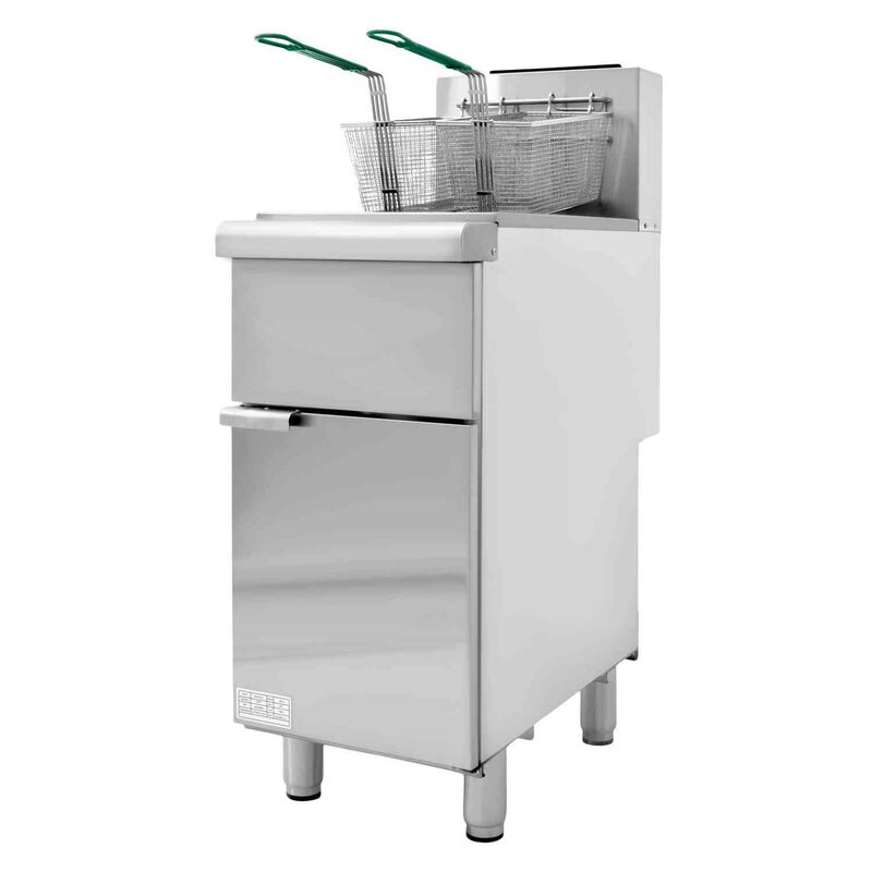 Freidora Industrial Aceite 24l Gas 3 Quemadores... image number null