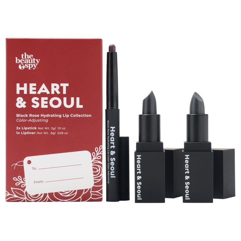 Labial The Beauty Spy Rosa Negra Duo + L&aacute;piz image number null