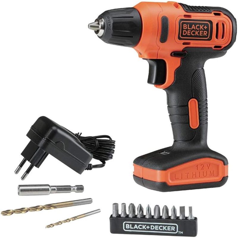 Atornillador Inal&aacute;mbrico Black mas Decker 12V C... image number null