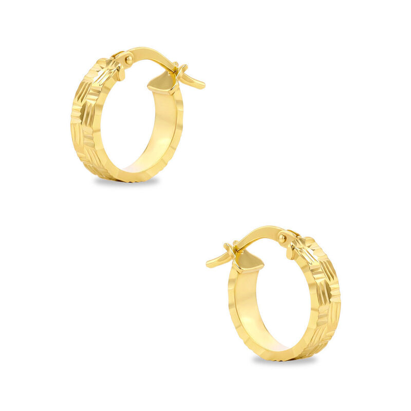 Arracadas 2begold Amarillo Diamantado (925+1/10... image number null