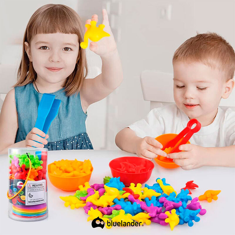 Juguete de Clasificaci&oacute;n de Animales 44 pzs Blu... image number null