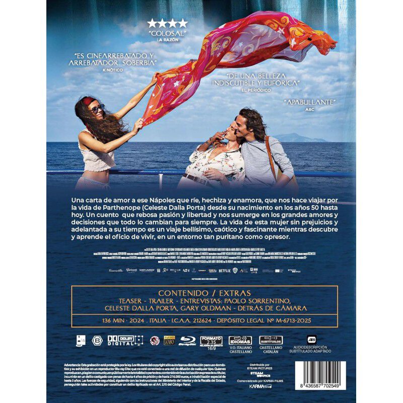 Parthenope [Blu-ray] (2024) image number null