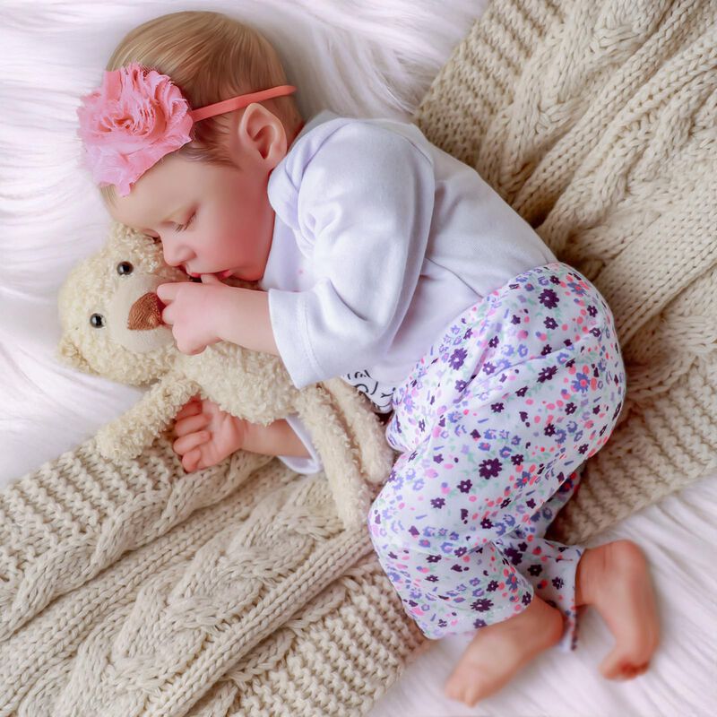 Mu&ntilde;eca Reborn Jizhi Relike Girl De 43 Cm Con Ki... image number null