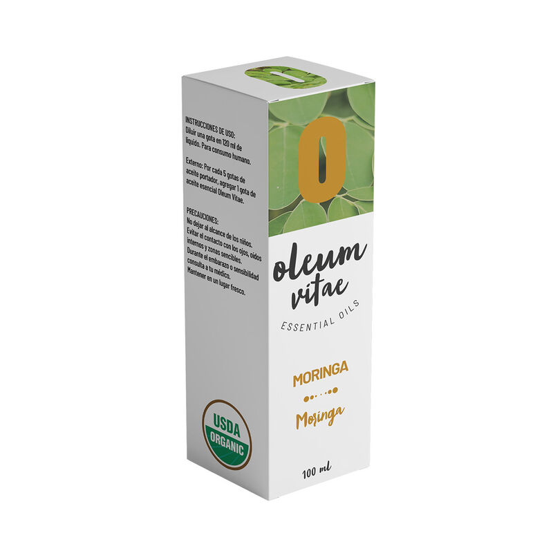 Aceite Esencial conductor Moringa 100ml 100% Pu... image number null