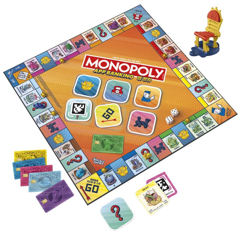 Juego De Mesa Hasbro Gaming Monopoly App Bankin... image number null