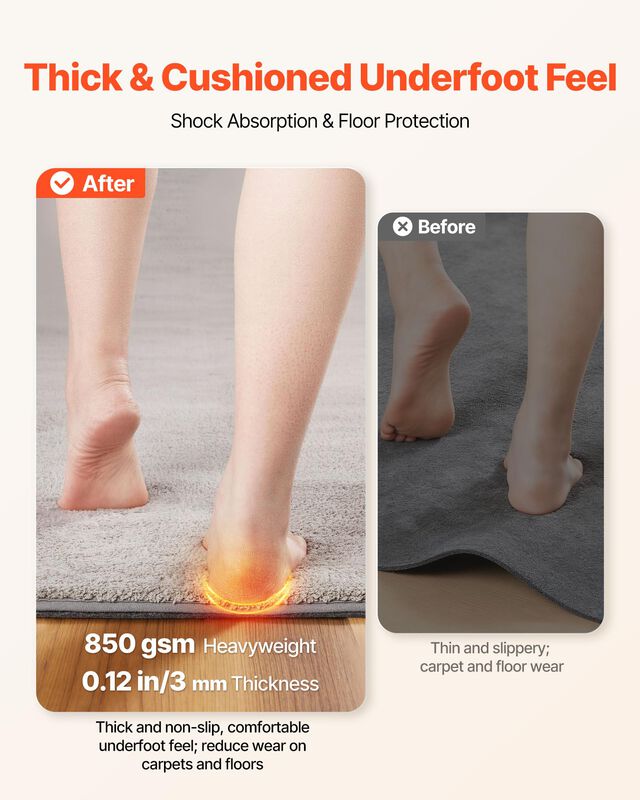 Almohadilla Para Alfombra Vevor 2,7 x 3,7 m Ant... image number null