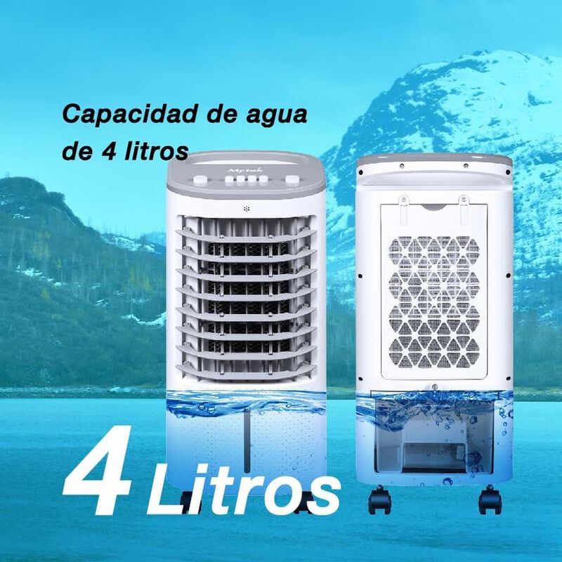 ENFRIADOR DE AIRE VENTILADOR PORTATIL MYTEK 381... image number null