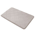 Tapete para Baño de Espuma Suave Beige 40cm x 65cm