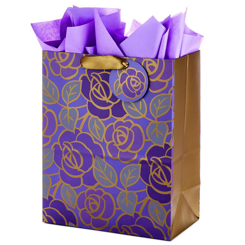 Bolsa De Regalo Hallmark 33 cm Con Flores Y Ace... image number null