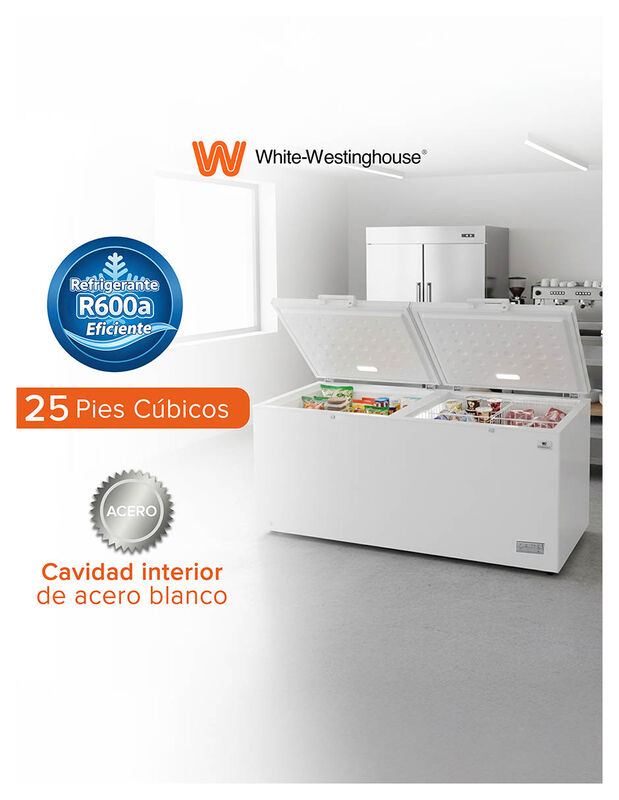 Congelador Horizontal 25 Pies 708 L White-westi... image number null