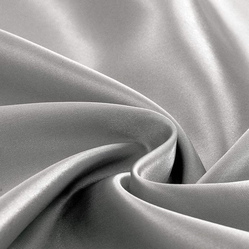S&aacute;bana Ajustable Homiest Queen Gris Claro Sat&eacute;n... image number null