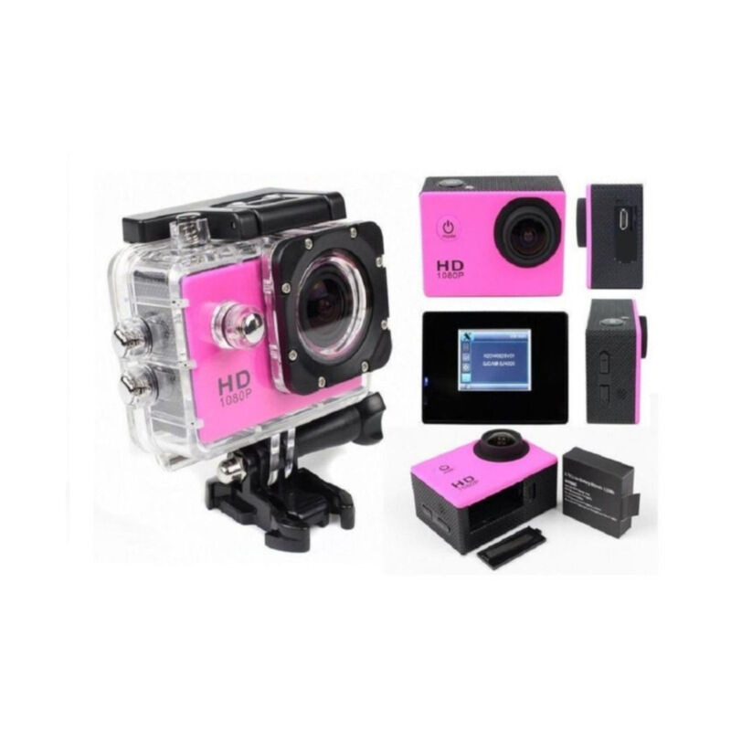 Sportcam Con Video Hd Rosa image number null