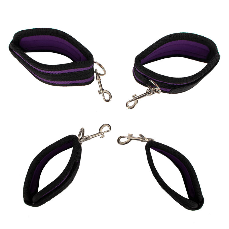 SET JUEGO DE RESTRICCIONES COLOR MORADO TUTIFRU... image number null
